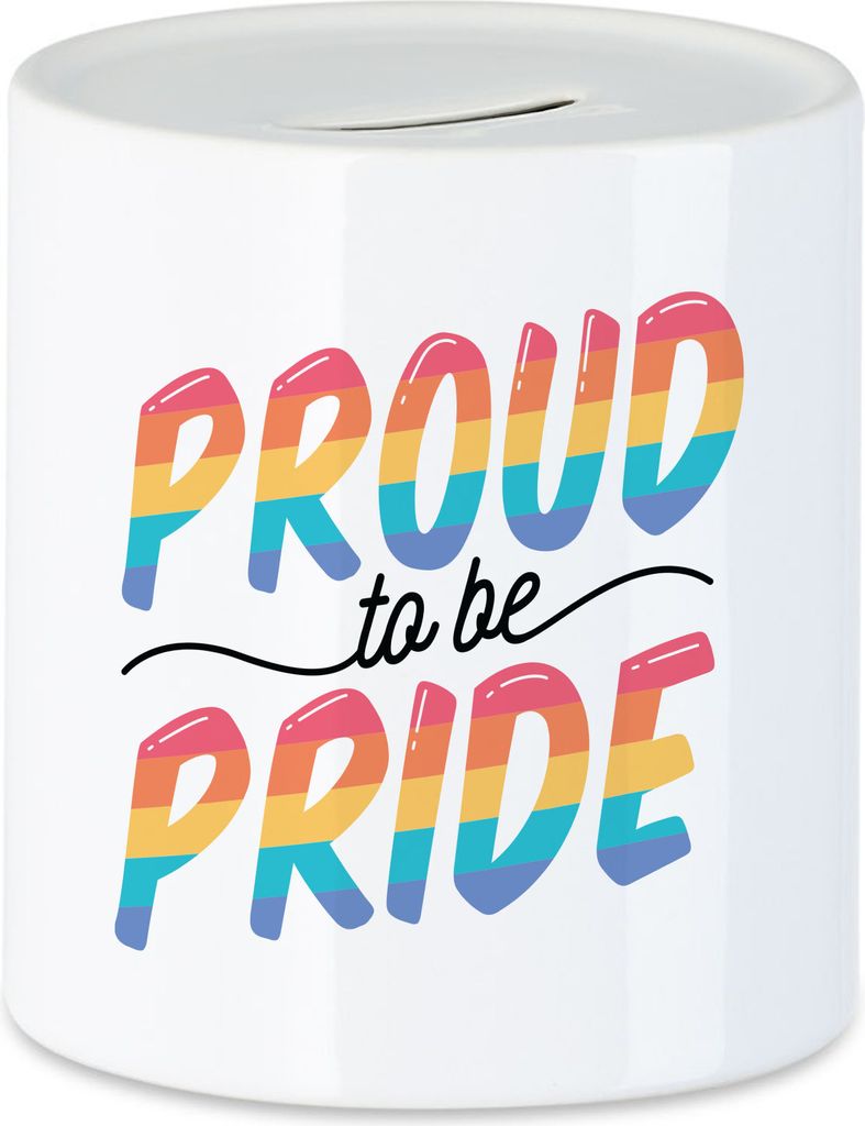 Proud to be Pride Tasse LGBT Lustig Rainbow LGBTQ Pride Produktbild 
