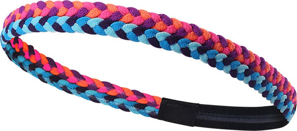 Sport-Stirnband, großartige Schweißabsorptionskapazität, hohe Elastizität, weich, rutschfest, atmungsaktiv, geflochten, bunt, wiederverwendbar,...