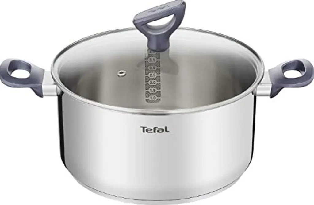 Tefal Daily Cook G6 20cm con Coperchio - Pentola Induzione Acciaio Inox