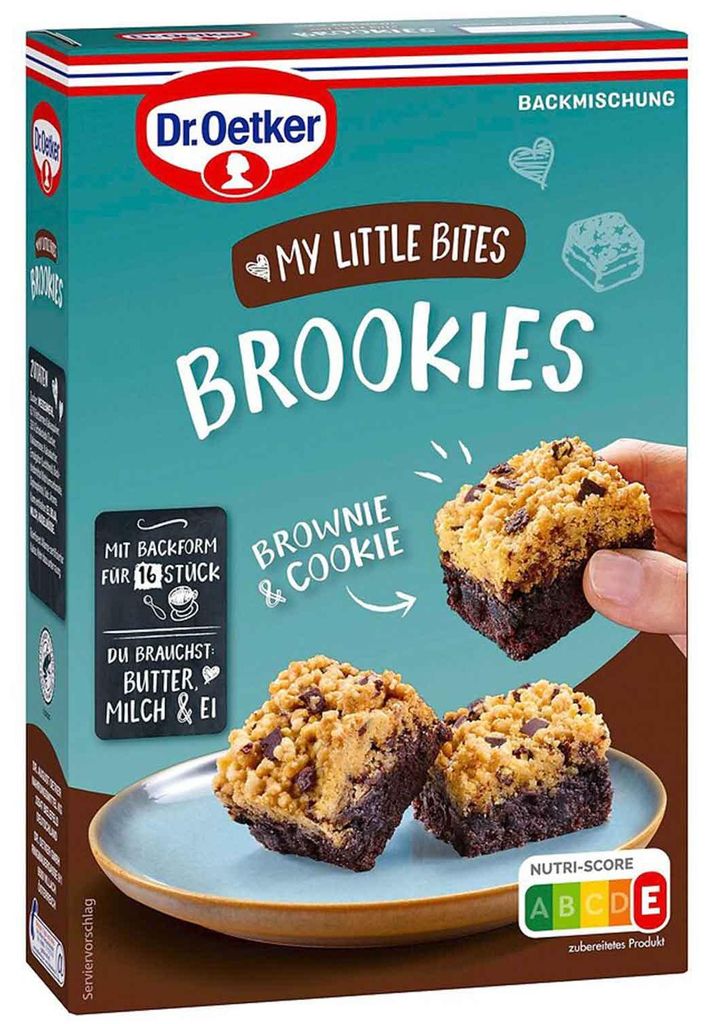 Dr. Oetker My Little Bites Brownie & Cookie 375g Produktbild 