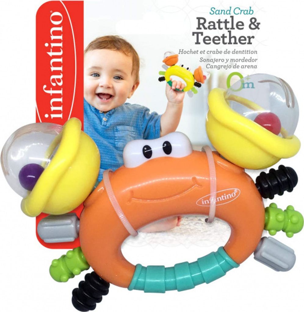 Infantino Klapperschlange Babyspielzeug, Rassel & Beißring Produktbild 