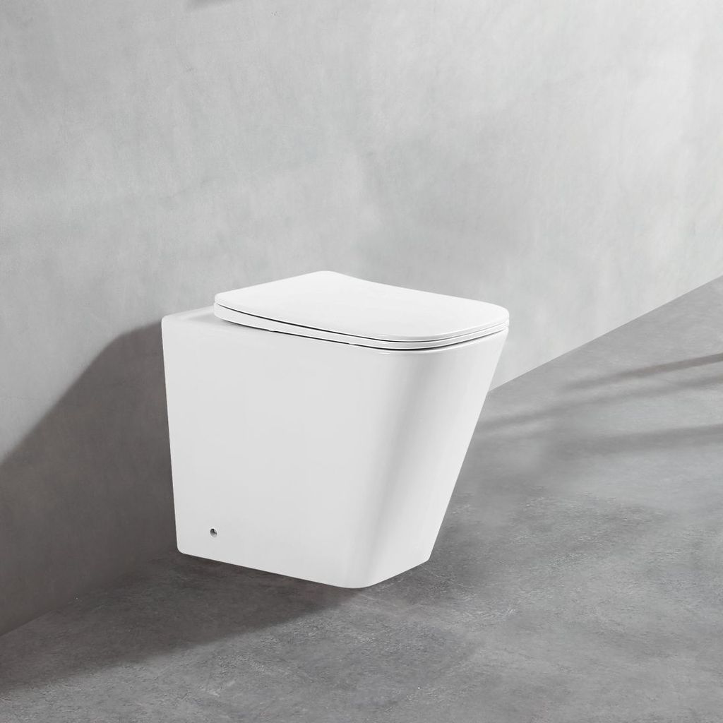 Spülrandloses Stand-WC inkl. Soft-Close Sitz BTW-6055 Produktbild 