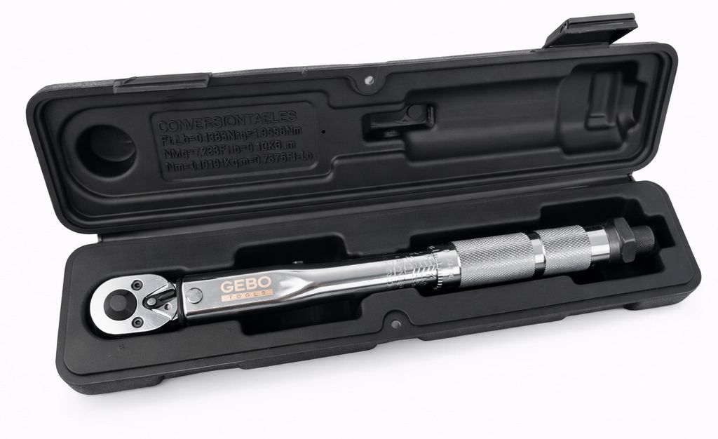 Momentový kľúč 1/4'', 5 - 25Nm, Gebo Tools Obrázok produktu 
