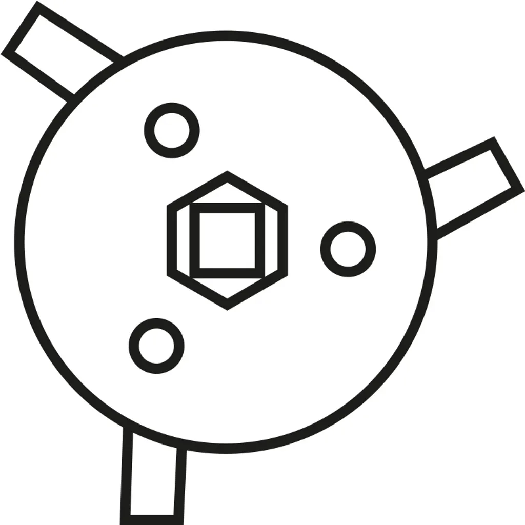 Clé pour filtre à huile 10 mm 3/8 pouce, diamètre réglable 80-130 mm - 3