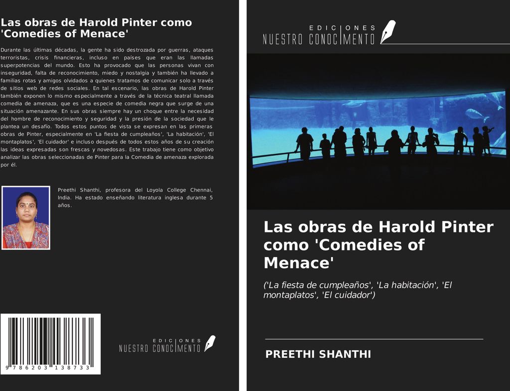 Las obras de Harold Pinter como 'Comedies of Menace'