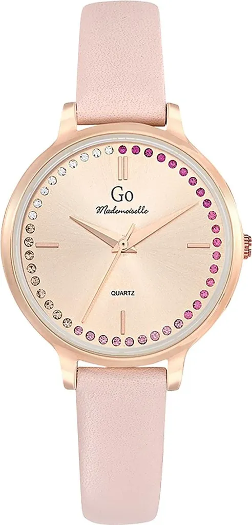 Montre Girl Only Mademoiselle UGO699496 bracelet en cuir rose pour femme