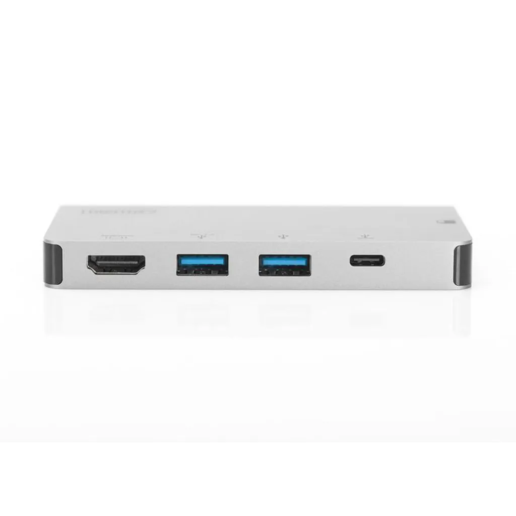 Mini réplicateur de ports USB 3.0 DIGITUS format voyage vidéo 4K