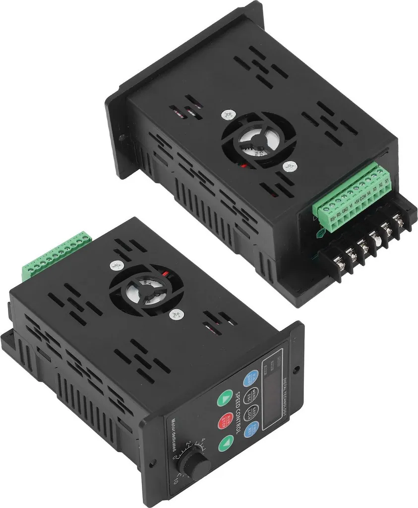 Onduleur Variateur de Vitesse 0.75kW Monophasé vers Triphasé - 9