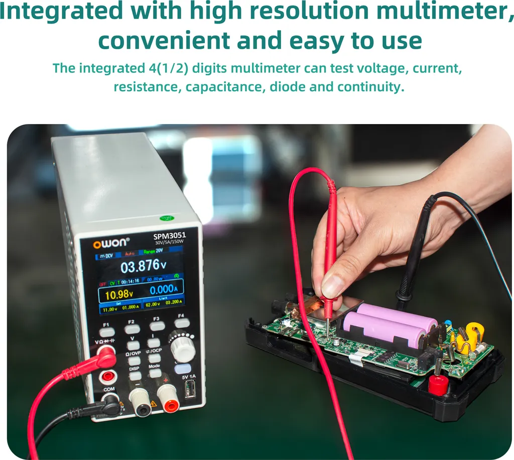 Alimentation programmable de laboratoire pour réparation électronique - 6