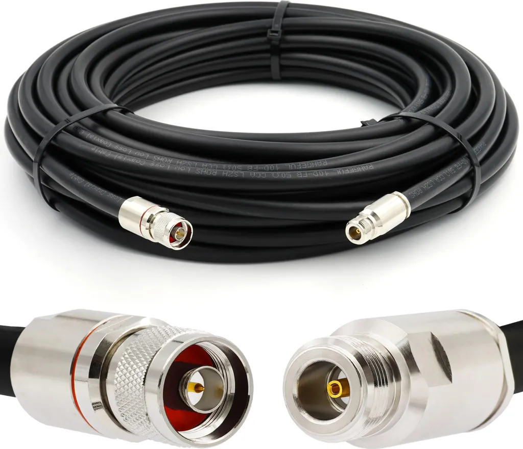Cavo Antenna 10D-FB 2m N Maschio-Femmina: Upgrade 5G e Ham Radio