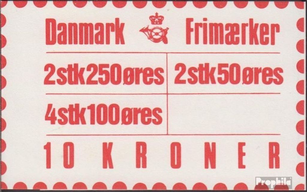 Briefmarken Dänemark 1983 Mi MH30 (kompl.Ausg.) postfrisch Königin Margrethe II.