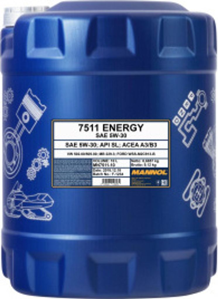 Mannol Energy 5W-30 10 Liter Kanister Reifen Produktbild 