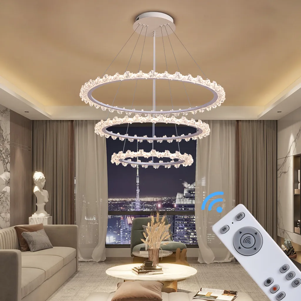 Plafonnier LED Intelligent pour Chambre et Salon, Eclairage Variable WiFi - 2