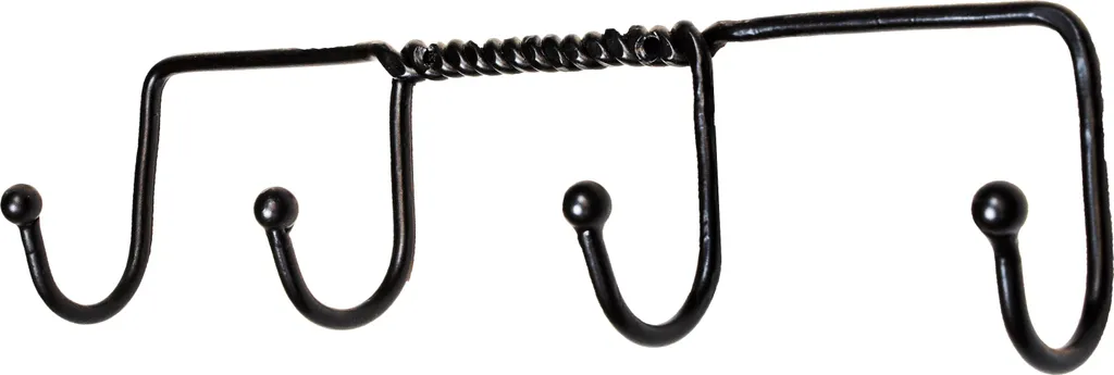 Appendiabiti Marocchino con Ganci Vintage: Guardaroba Etnico Legno