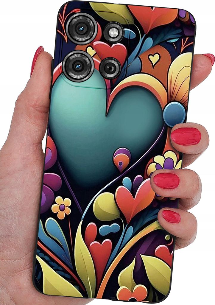 Hülle für Motorola G75 5G | Designs | Silikon, matt, 9H-Glas