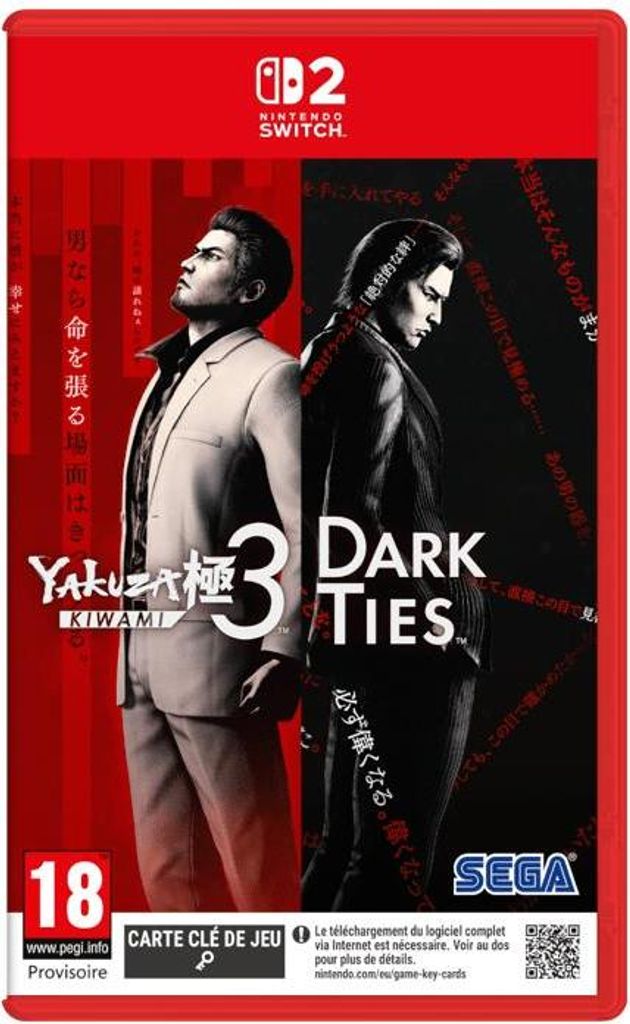 SEGA Yakuza Kiwami 3 & Dark Ties - Nintendo Switch