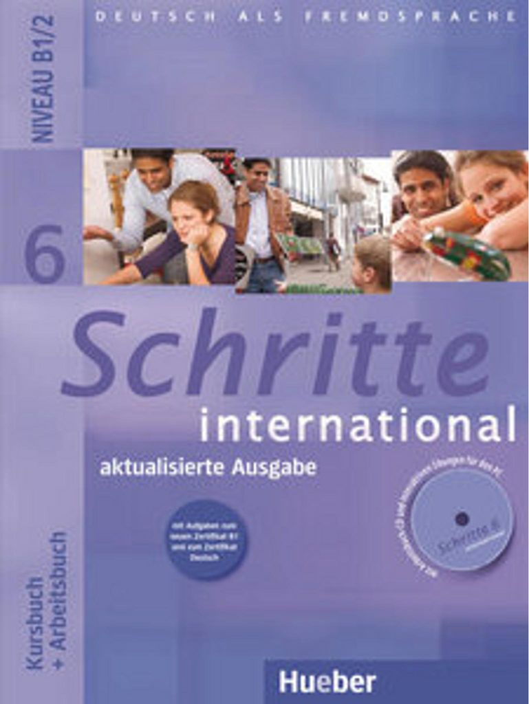 Schritte international 6. Kursbuch + Arbeitsbuch mit Produktbild 