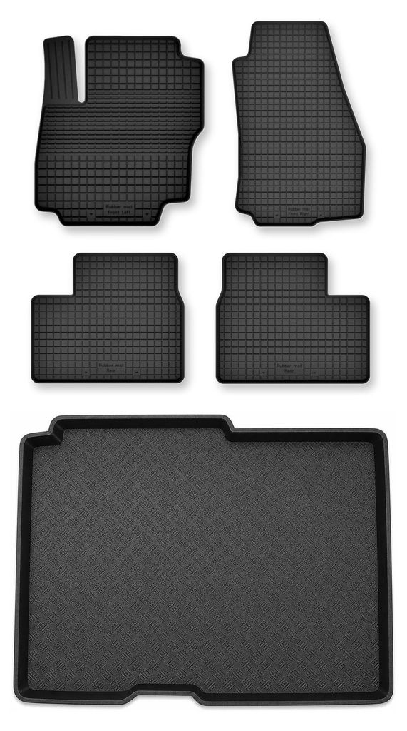 Gummimatten + Kofferraumwanne für Ford Tourneo Connect II Produktbild 