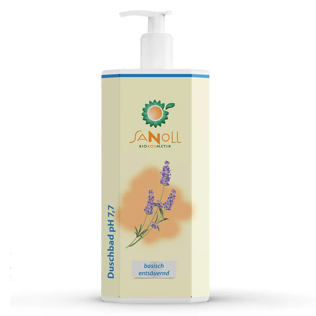 Bain douche pH 7,7 de 1L : le gel nettoyant neutre pour peau sensible
