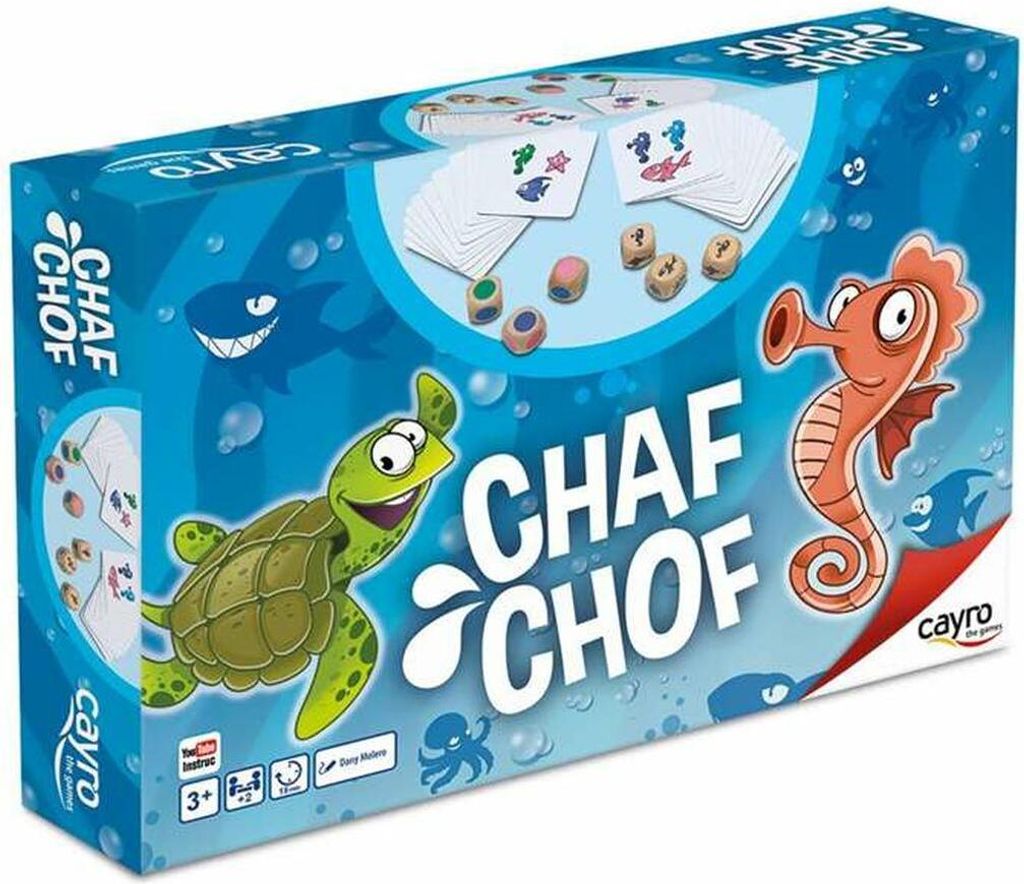 Cayro Chaf Chof Brettspiel Mehrfarbig Kinder Mehrfarbig One Size