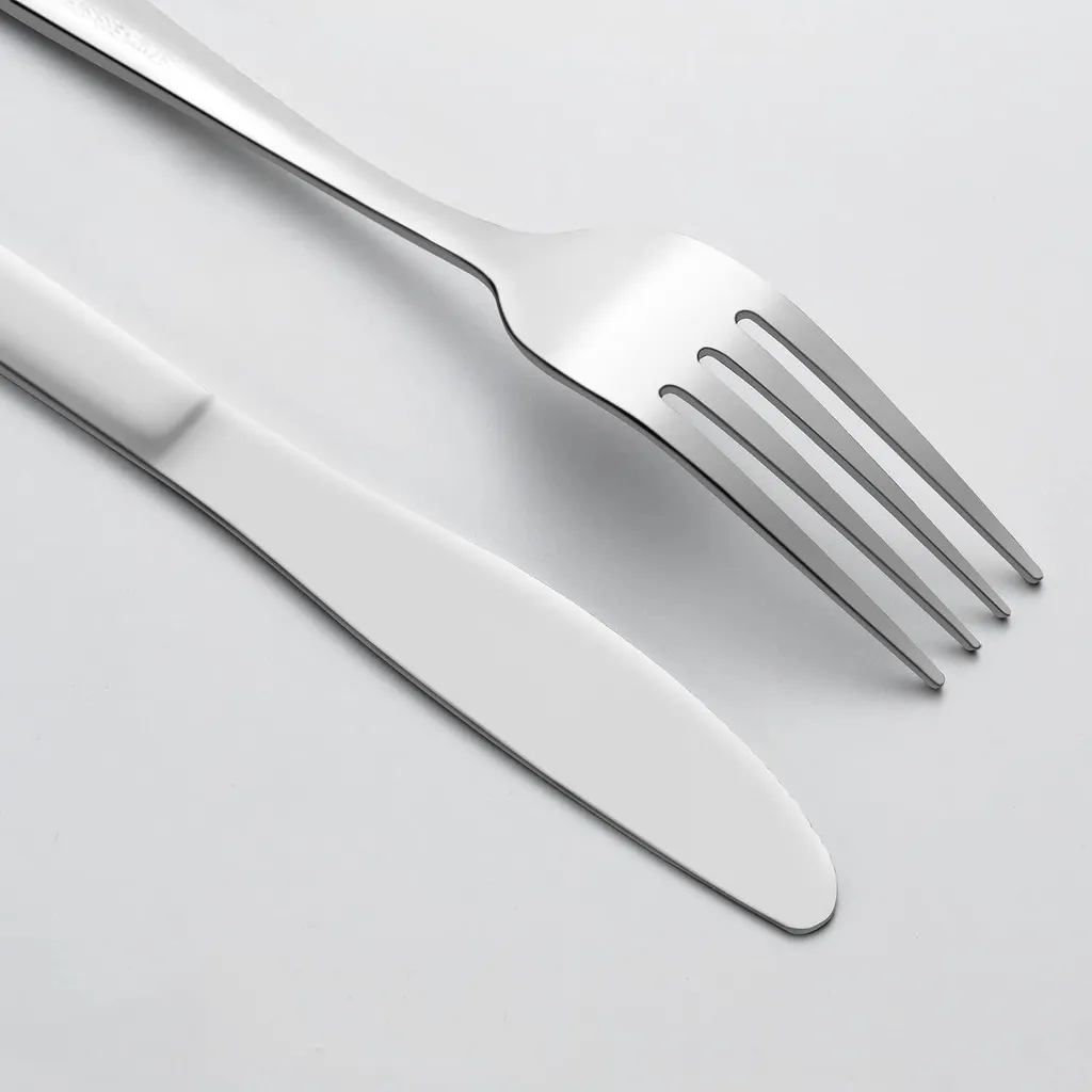 Fourchette en inox durable 18cm set de 36 lavable machine série classique