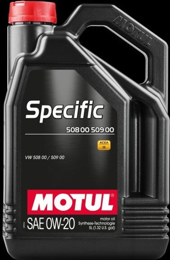 Motoröl MOTUL Specific 508 00 509 00 0W-20 5 Liter Produktbild 