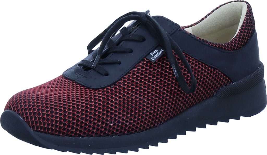 Finn Comfort Komfort Schnürschuhe Cerritos Damen 31343431343237 Rot 40 EU