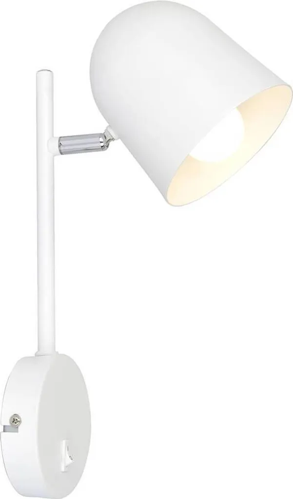 Rabalux 5243 Egon Lampada da Muro Bianca - Stile Industriale E14 - 7