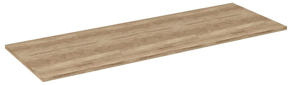 Sapho EZARA Arbeitsplatte DTDL 121,6x1,8x47cm, Eiche Alabama