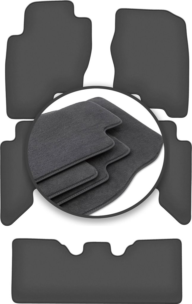 Premium-Fußmatten für: Nissan Pathfinder R51 SUV (2004-2014)