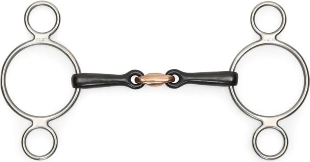 Filetto Shires ER905 5.5 in: Resistenza e Comfort per Lunghe Distanze