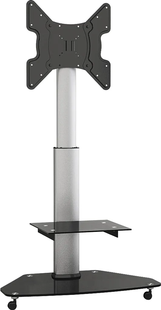 Socle TV Universel 32-55 Pouces Idéal pour Meuble de Salon ou Buffet Bas