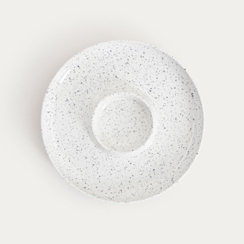 HOMLA Naczynie do serwowania CAVIANO ceramiczne nakrapiane Zdjęcie produktu 