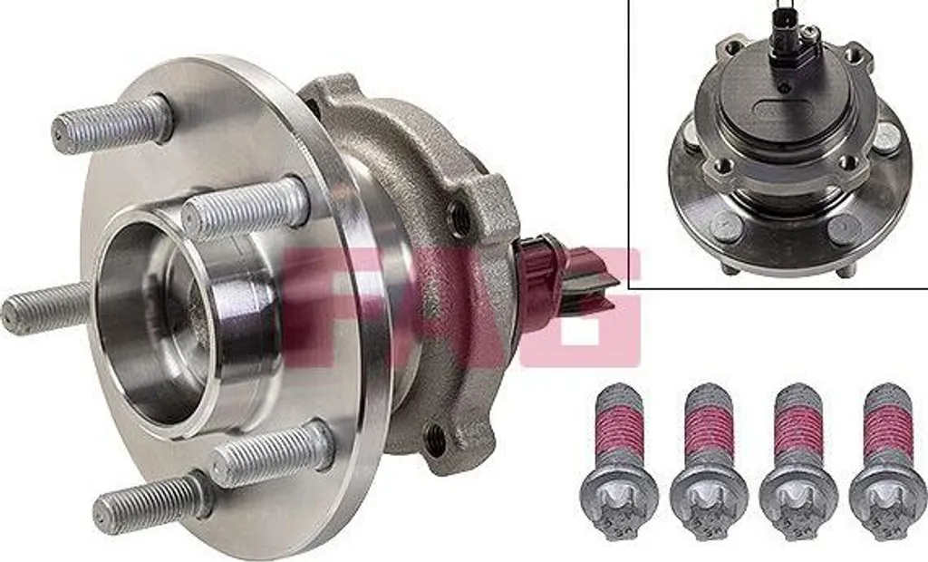 Roulement de roue de rechange pour Ford Focus et C-Max - Qualité Origine