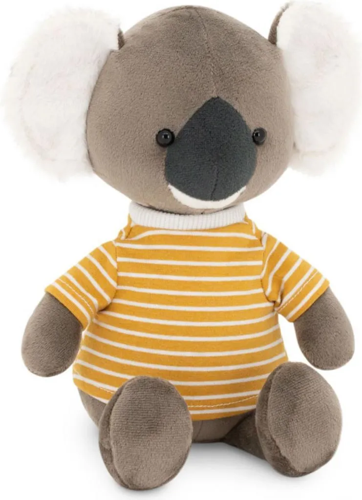 Koala orange Sunny peluche 25 cm - Éveil sensoriel et confort garanti