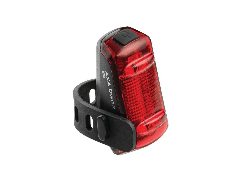 AXA LED Akku-Rücklicht DWN Basic schwarz, inkl. USB Kabel, mit Schalter