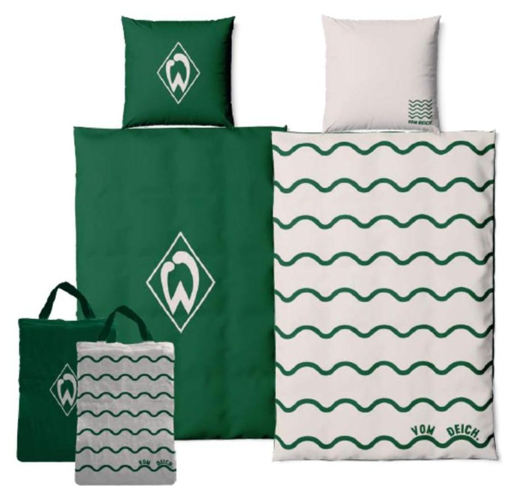 SV Werder Bremen GOTS Wendebettwäsche Produktbild 