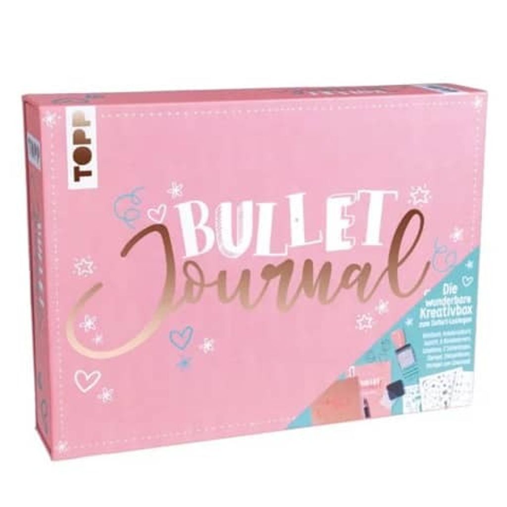 TOPP Verlag Bullet Journal - Die Wunderbare Kreativbox, Zeichenschablonen-Set für Kinder