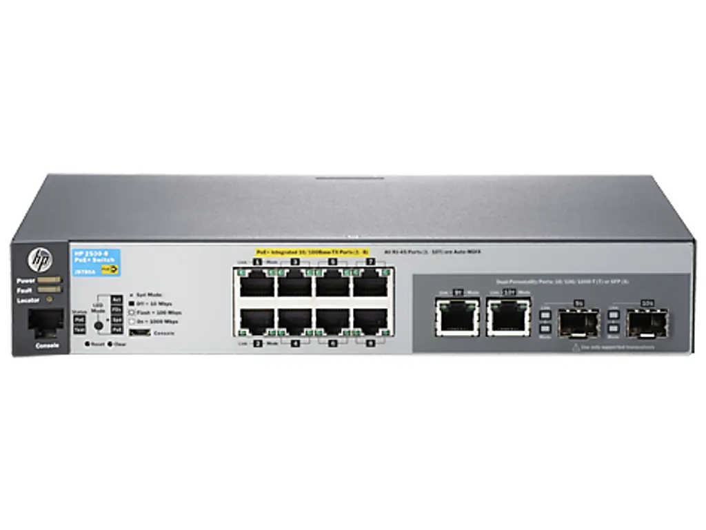 Simplifiez votre Réseau avec le Switch Aruba 2530 8 PoE+ Managed L2 1U