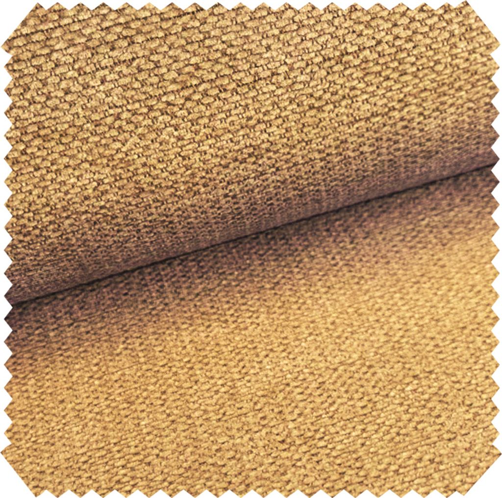 novely MUDAU SOFT Samtweicher Chenille-Polsterstoff - Melierter Möbelstoff - Grober Struktur-Stoff - Mélange Meterware 1lfm - Farbe: 65 Sandgelb