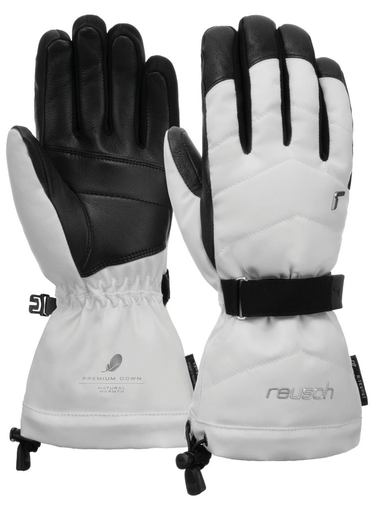 Reusch Handschuhe - Nadia R-TEX XT Nadia R-TEX XT mit wasserdichter Funktionsmembran 1101 white / black 7.5