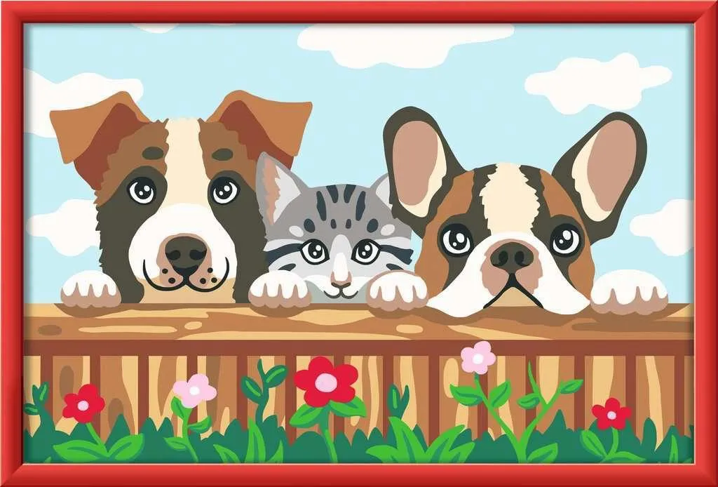 Stimuler la mémoire des petits : Memory Ravensburger 23855 Animaux