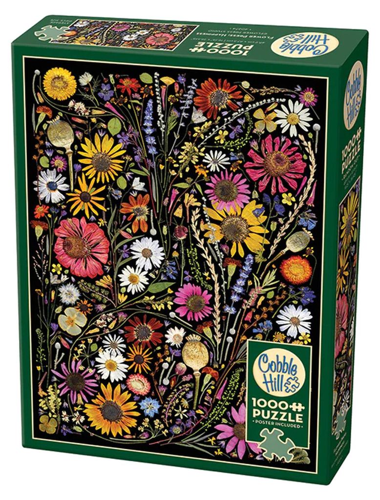 Cobble Hill Flower Press: Happiness, 1000 Stück(e) Produktbild 
