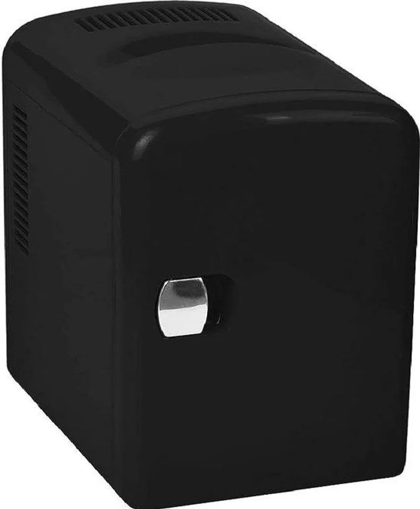 Petit réfrigérateur 4L noir idéal pour garder vos boissons fraîches au bureau