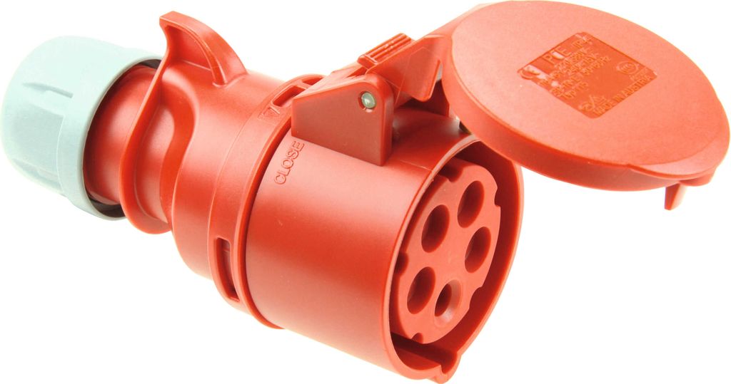 PCE CEE-Kupplung SHARK 16A, 5-polig, IP44 Produktbild 