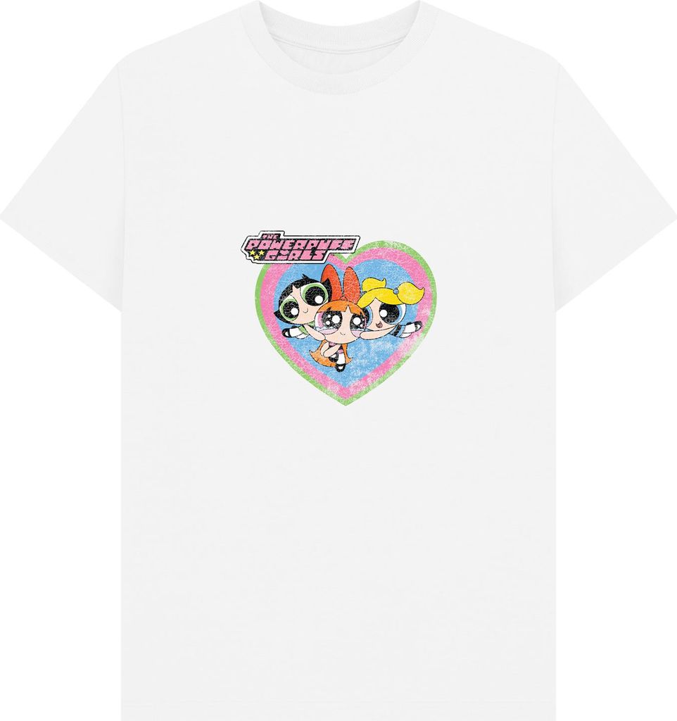 The Powerpuff Girls - T-Shirt für Herren/Damen Uni PN1298 (L) (Weiß)