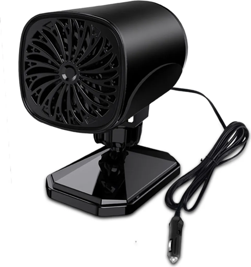 Termoventilatore Portatile A Batteria 1500mAh – Sbrinatore Senza Fili Per Auto, Camper, Moto E Ufficio