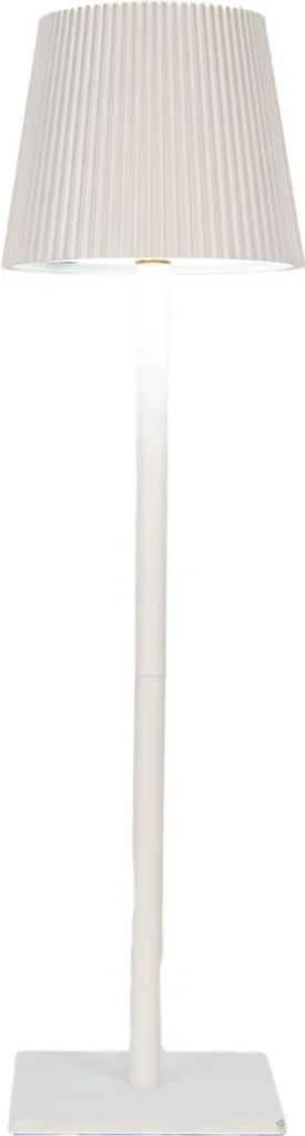 Lampada da tavolo Clayre & Eef Ø 12x41 cm in metallo bianco