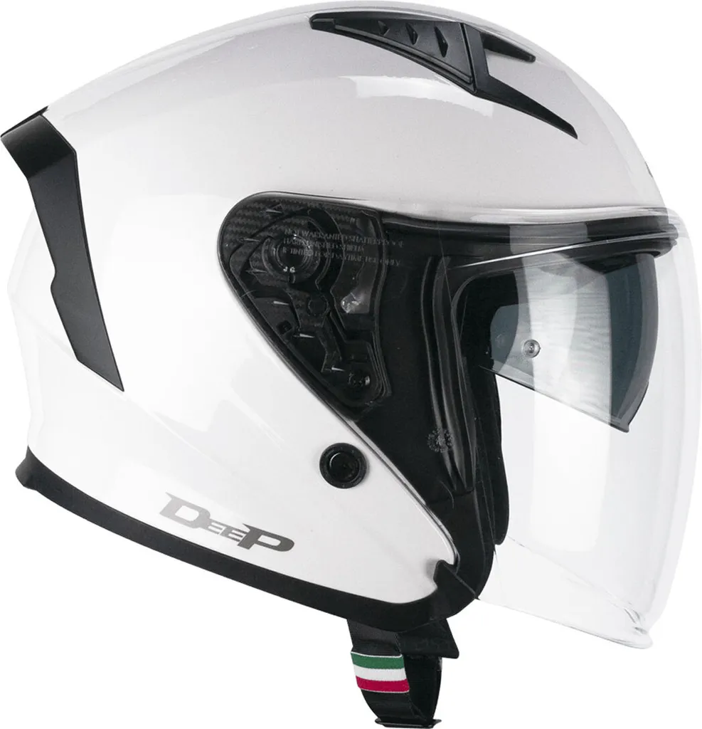 Casque Jet CGM 127A Blanc XS - Fini l'Encombrement, Sécurité et Style Compact