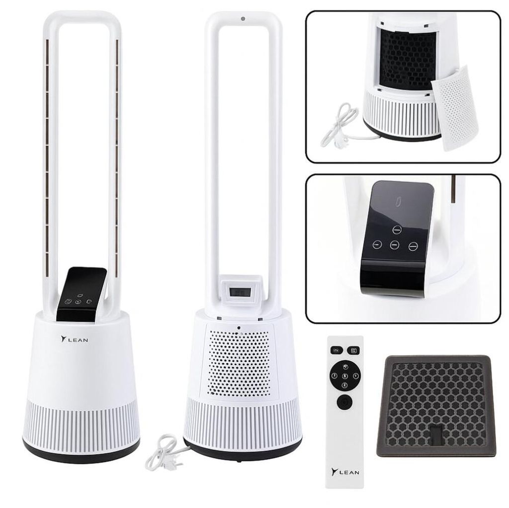 LEAN 26652 Ventilateur de sol sans pales Écran LCD, Image du produit 